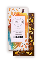 Charger l'image dans la galerie, TABLETTE DE CHOCOLAT FLEUR DE SEL & AMANDES TORRÉFIÉES BIO